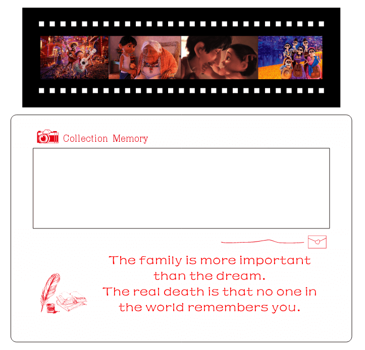 Unique wooden greeting card with multiple custom photos