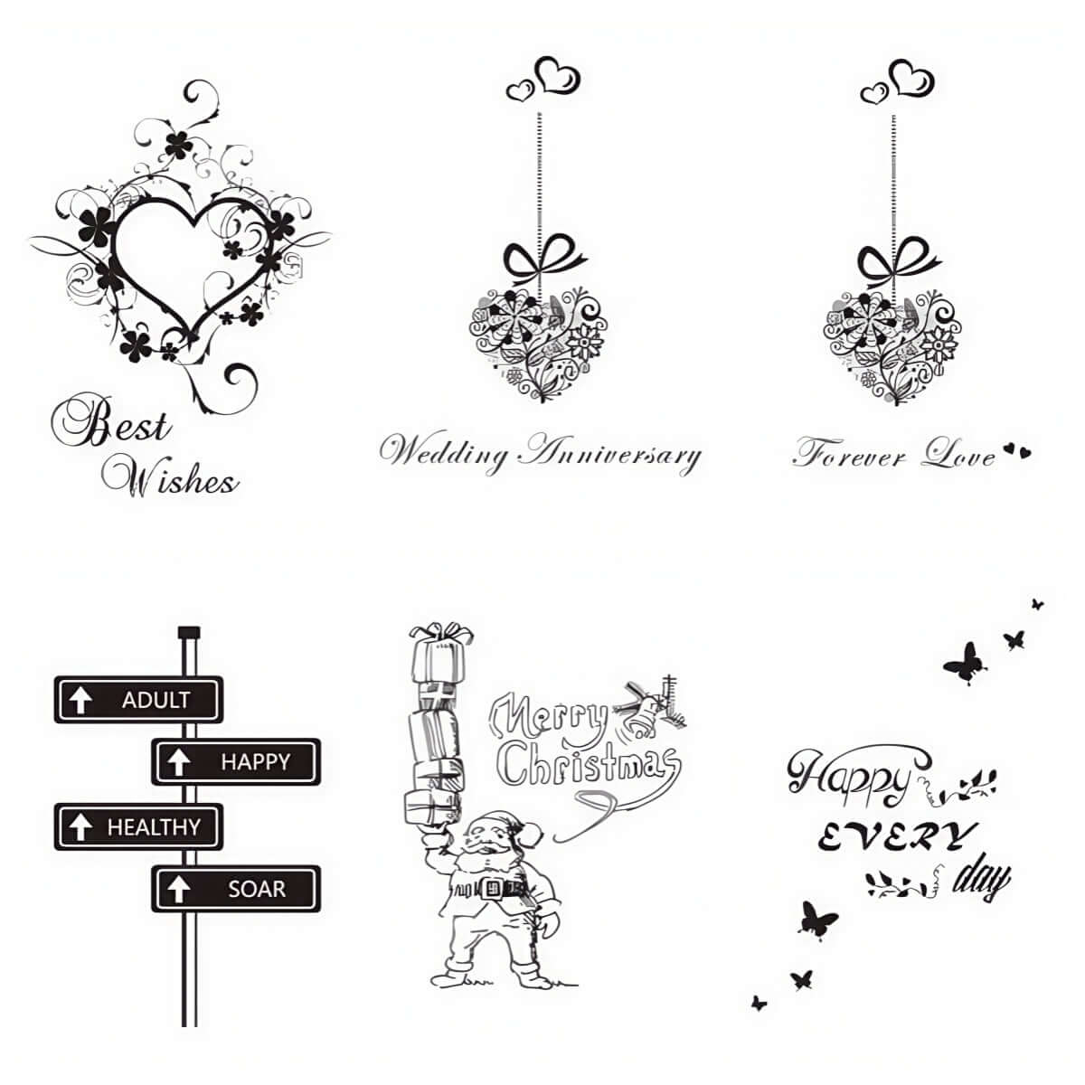 Wedding anniversary engraved love letter keepsake