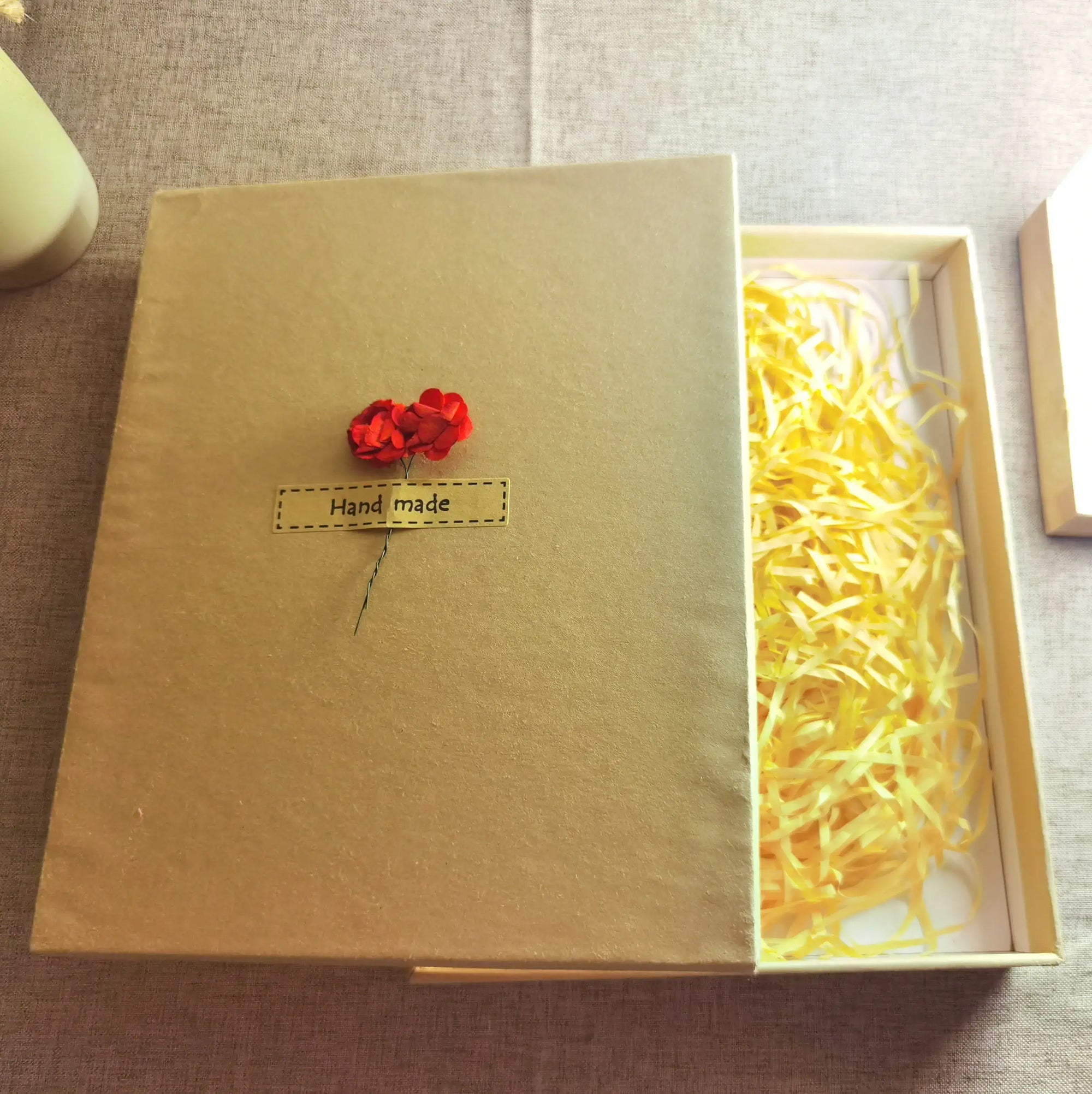 Handmade wooden card for Valentine’s Day love letters